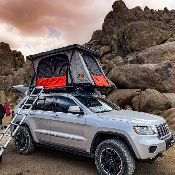 BADASS TENTS RECON Rooftop Tent (Universal Fit) - Onyx Utility Black PRE-ASSEMBLED - Rooftop Ritz