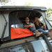 Badass Tents 2005-2016 Land Rover LR3  LR4  Discovery 3  Discovery 4 CONVOY Rooftop Tent Action Shot