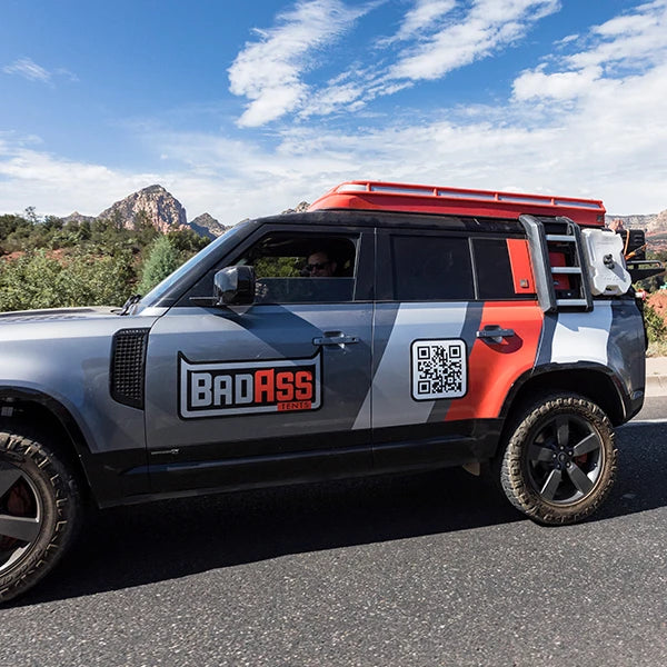 Badass Tents 2020-24 Land Rover NEW Defender 110 CONVOY Rooftop Tent Special Orange