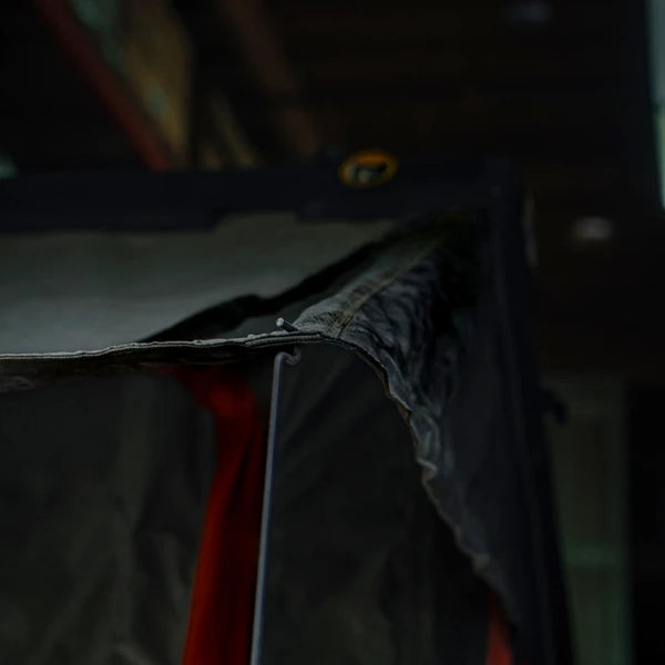 Badass Tents PACKOUT Clamshell Rooftop Tent Rainfly Corner