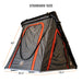 Badass Tents PACKOUT Clamshell Rooftop Tent Standard Size Dimensions