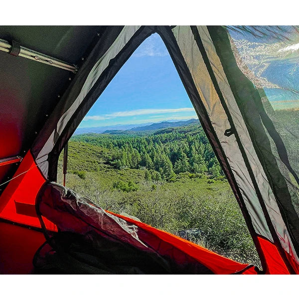 Badass Tents PACKOUT Clamshell Rooftop Tent Window View 1