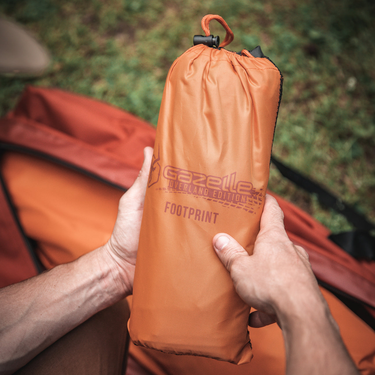 Gazelle T4 Overland Edition Tent - Sunset Orange & Sedona Footprint