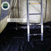 Nomadic-Roof-Top-Tent-Annex-Green-Base-With-Black-Floor-Travel-Cover-Inside-ladder