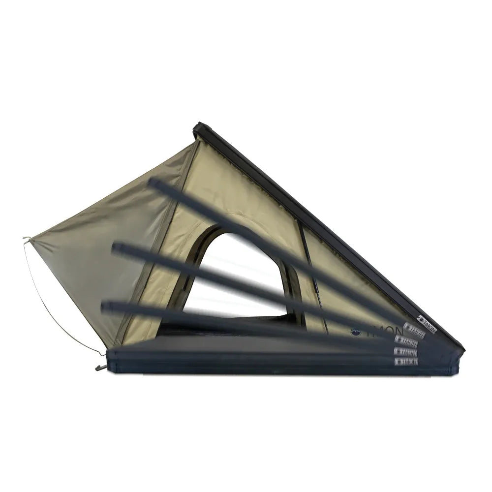 Overland Vehicle Systems LD TMON Clamshell Aluminum Hard Shell Roof Top Tent