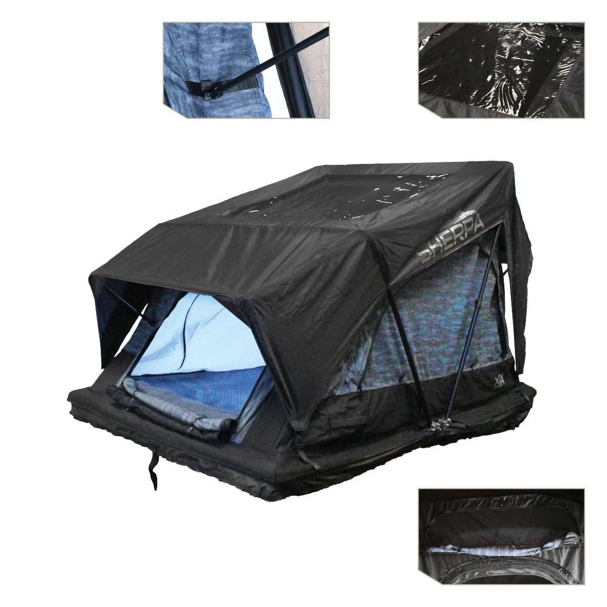 Overland Vehicle Systems XD Sherpa Hybrid Soft Shell Roof Top Tent