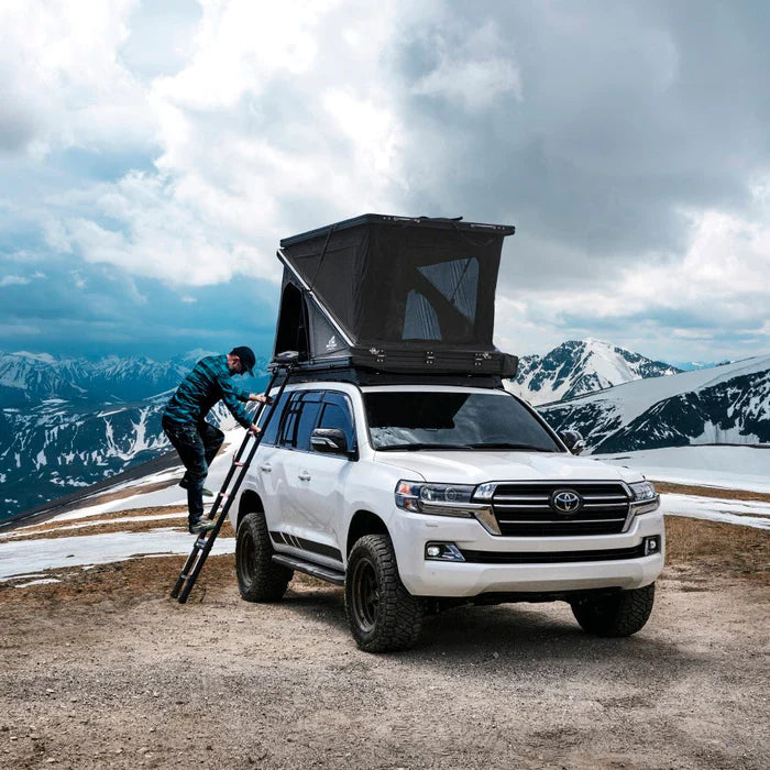 TUFF STUFF OVERLAND Alpine 51 Aluminum Shell Roof Top Tent Action Camper