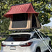 Trustmade Triangle Aluminium Black Hard Shell Beige Rooftop Tent Scout MAX Series Action Shot