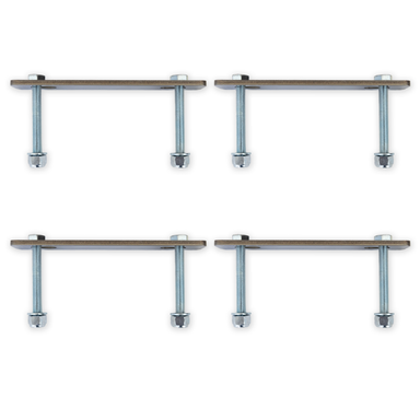 ROAM Rugged Mount Sandwich Plate Hardware - Rooftop Ritz