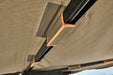 TUFF STUFF OVERLAND 270 Degree Awning, Compact, Driver Side, C-Channel Aluminum, Olive - Rooftop Ritz