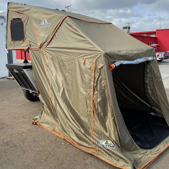 TUFF STUFF OVERLAND Alpha / Stealth Annex Room, 98X87 Inches, Olive