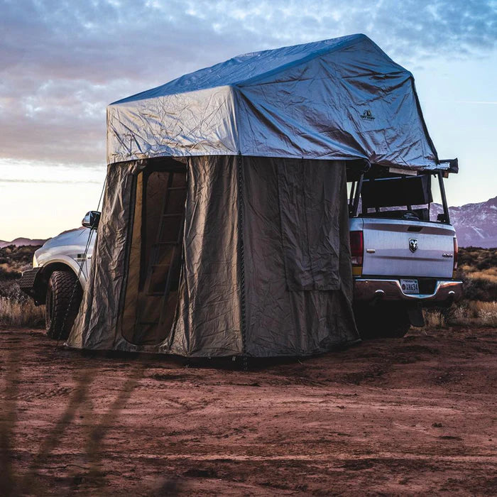 TUFF STUFF OVERLAND Annex Room, Fits Ranger 65 / Ranger / Elite , 96X96 Inches, Tan - Rooftop Ritz