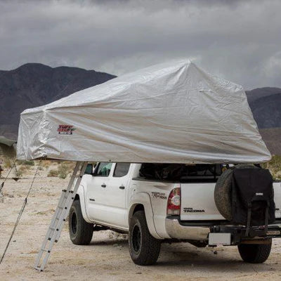 TUFF STUFF OVERLAND Xtreme Weather Covers, Fits Softshell RTTS, Silver - Rooftop Ritz