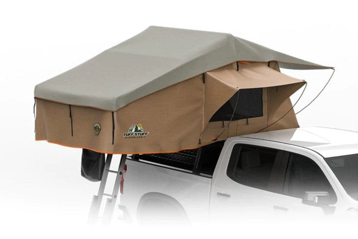 TUFF STUFF OVERLAND Ranger Roof Top Tent, 3 Person, 65"