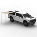 TUFF STUFF OVERLAND Truck Or Car Awning, 4.5X6 FEET, Poly-Cotton Ripstop Fabric, Tan - Rooftop Ritz