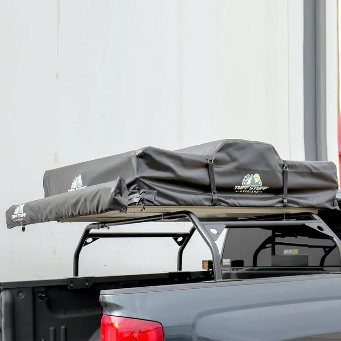TUFF STUFF OVERLAND Truck Bed Rack For RTT, Adjustable, 40" Length, Steel, Black