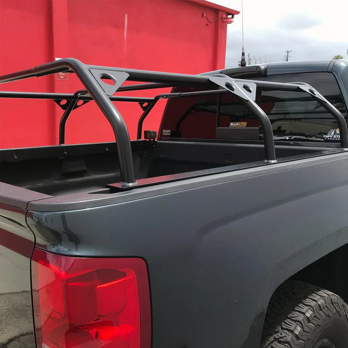 TUFF STUFF OVERLAND Truck Bed Rack For RTT, Adjustable, 51" Length, Steel, Black