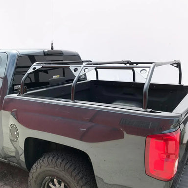 TUFF STUFF OVERLAND Truck Bed Rack For RTT, Adjustable, 51" Length, Steel, Black - Rooftop Ritz